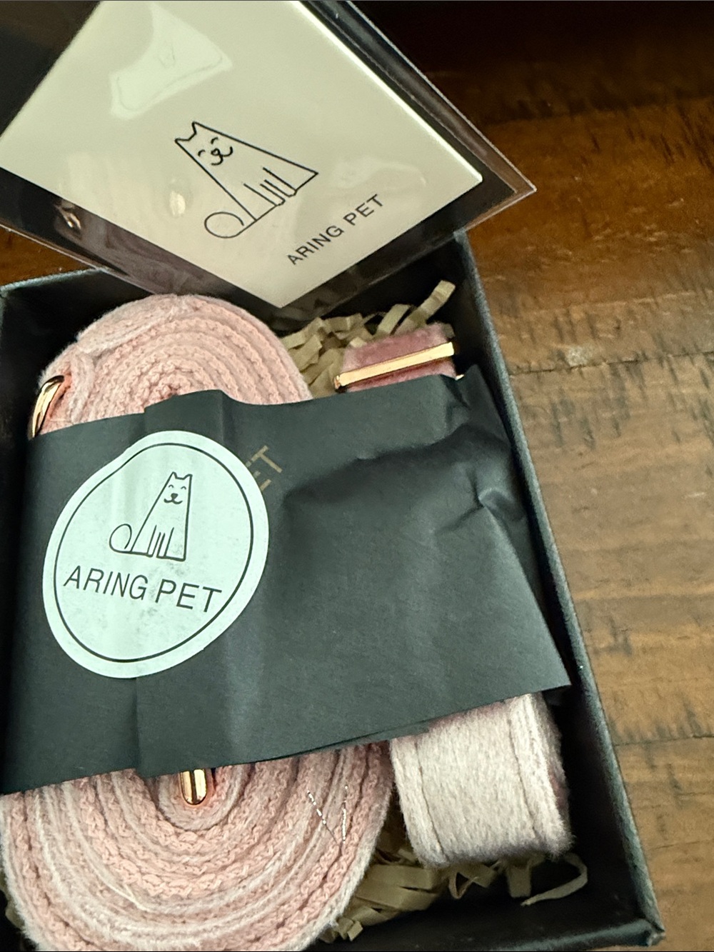 Aring Pet Pink Pet Leash Set